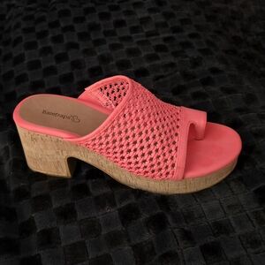 Bare Traps, Coral Bethie Wedge Sandal